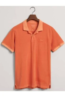 GANT Regular Fit Poloshirt Orange, Einfarbig