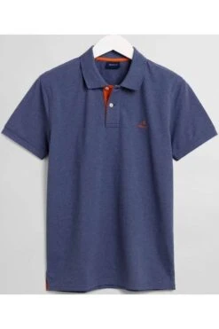 GANT Regular Fit Poloshirt Blau, Melange 7 GANT Regular Fit Poloshirt Blau, Melange -Pullover Geschäft 2052003 902 5 800 1200x1200