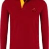 GANT Regular Fit Longsleeve Poloshirt Rot, Einfarbig -Pullover Geschäft 2055003 604 800wzyK3J8UK5Jks 1200x1200