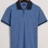 GANT Regular Fit Poloshirt Hellblau, Einfarbig