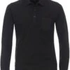 Redmond Casual Regular Fit Longsleeve Poloshirt Schwarz, Strukturiert -Pullover Geschäft 212895950 90 800 1200x1200
