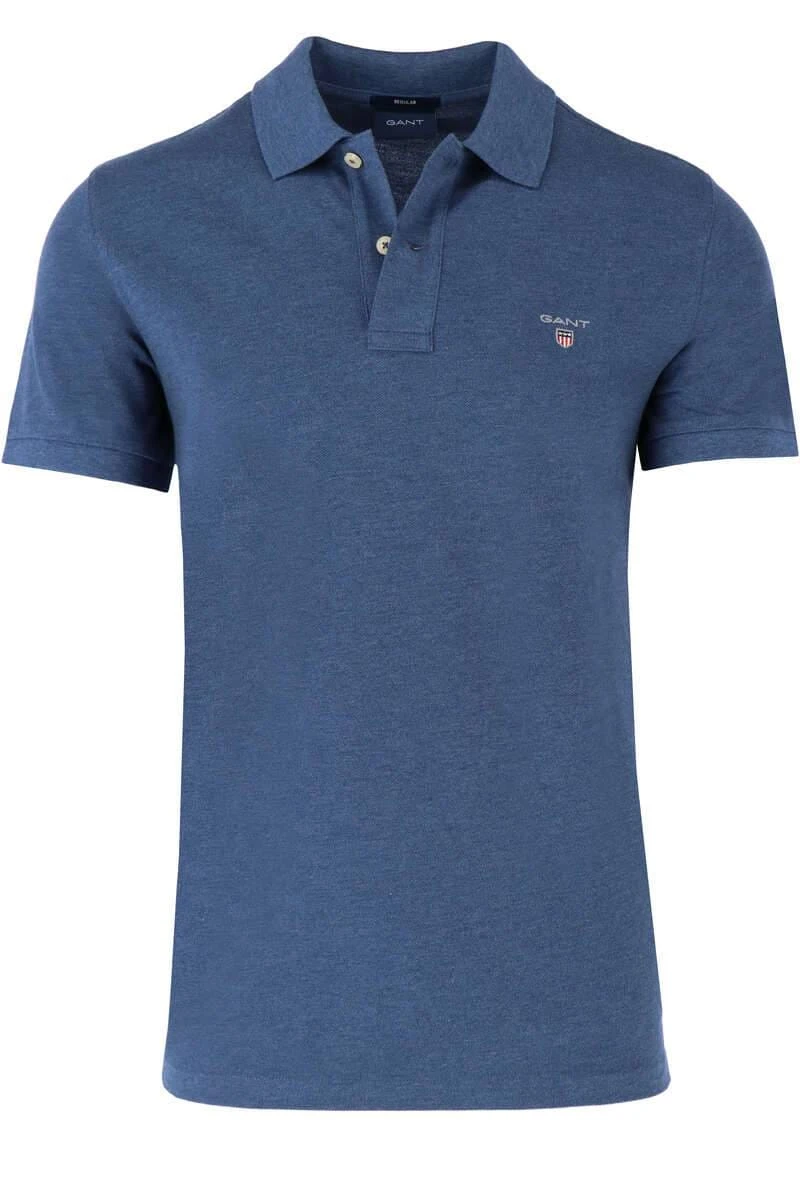GANT Regular Fit Poloshirt Marine, Einfarbig 3 GANT Regular Fit Poloshirt Marine, Einfarbig