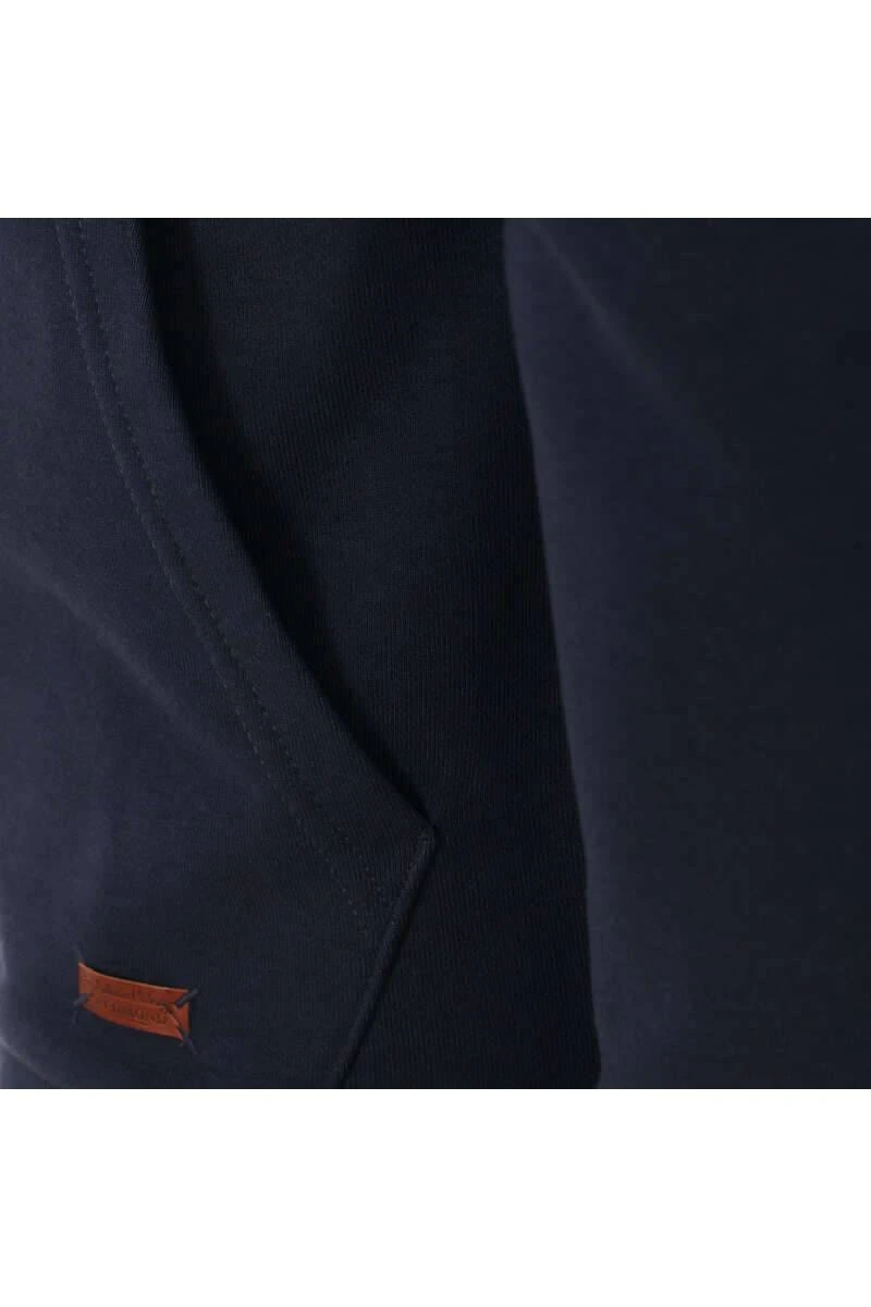 Redmond Casual Regular Fit Sweatjacke Mit KapuzeZip Blau 5 Redmond Casual Regular Fit Sweatjacke Mit KapuzeZip Blau – Bild 3