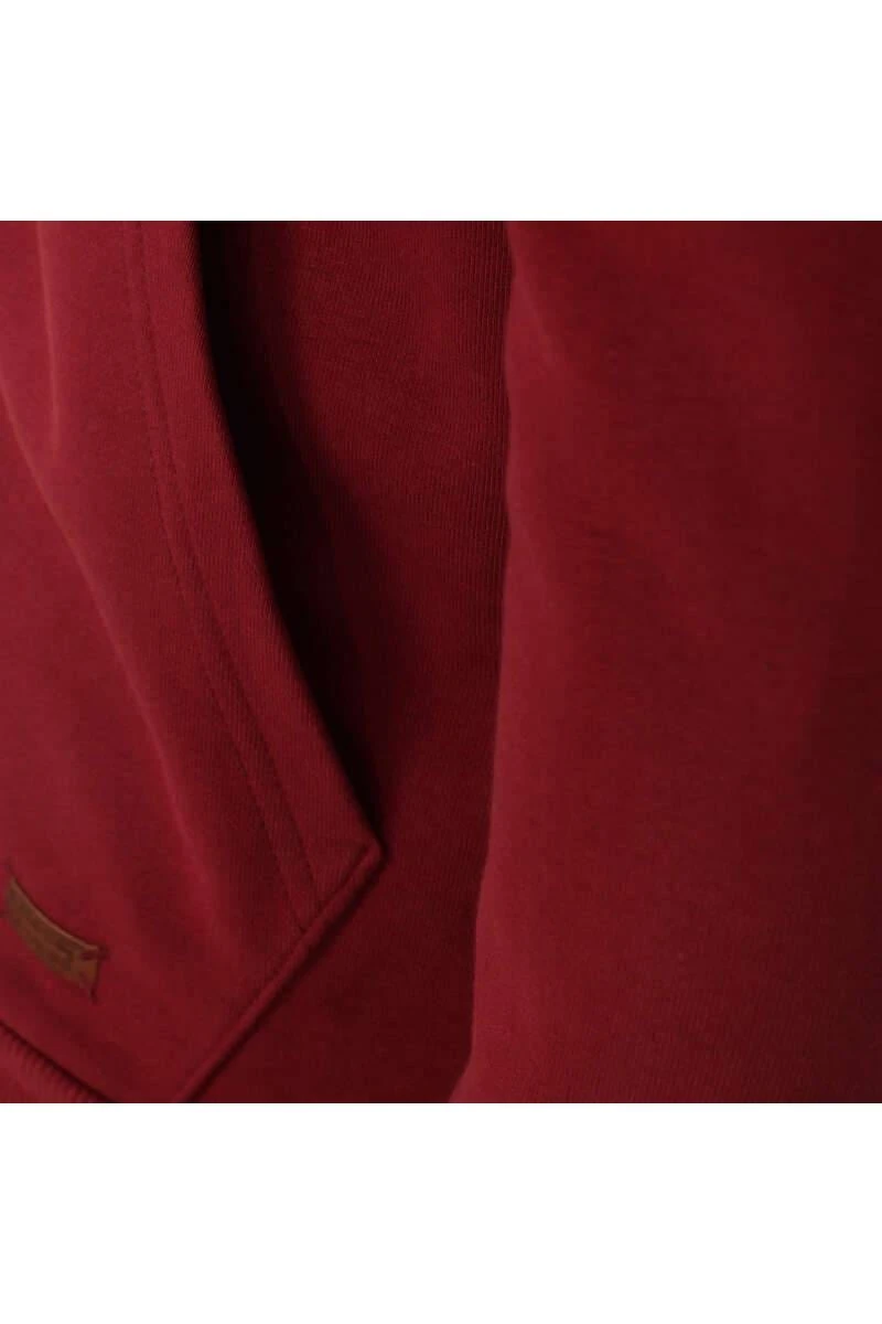 Redmond Casual Regular Fit Sweatjacke Mit KapuzeZip Rot 5 Redmond Casual Regular Fit Sweatjacke Mit KapuzeZip Rot – Bild 3