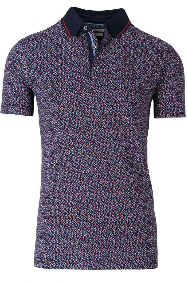 Brax Modern Fit Poloshirt Feuerrot, Einfarbig 3 Brax Modern Fit Poloshirt Feuerrot, Einfarbig