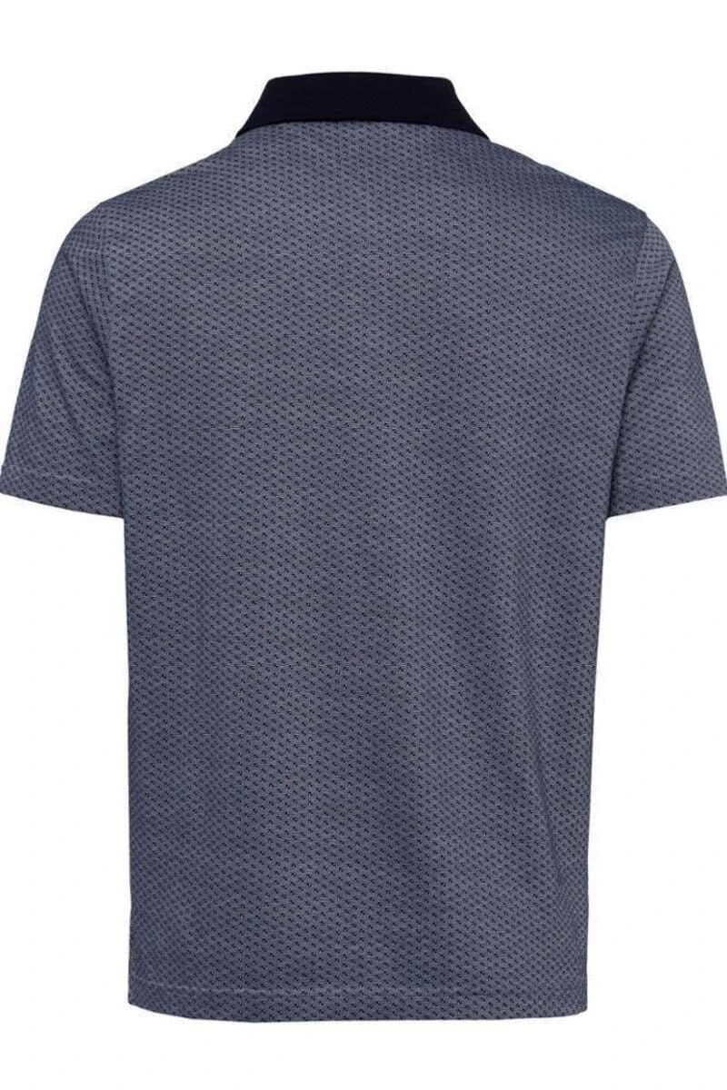 Brax Modern Fit Poloshirt Ocean, Gemustert 6 Brax Modern Fit Poloshirt Ocean, Gemustert – Bild 4