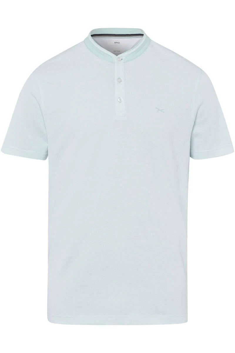 Brax Modern Fit Poloshirt Mint, Einfarbig 3 Brax Modern Fit Poloshirt Mint, Einfarbig