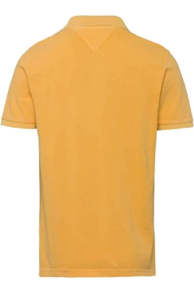 Brax Modern Fit Poloshirt Gelb, Einfarbig 5 Brax Modern Fit Poloshirt Gelb, Einfarbig – Bild 3