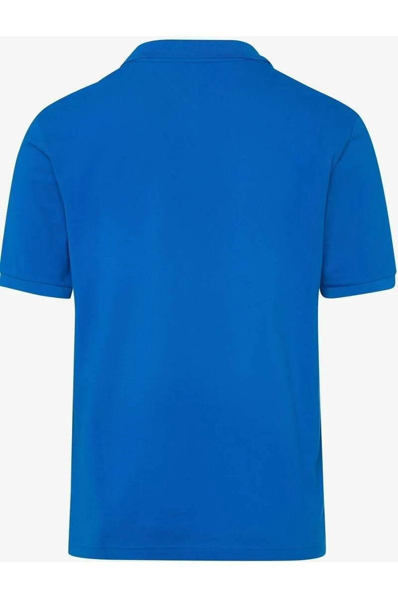 Brax Casual Modern Fit Poloshirt Blau, Einfarbig 5 Brax Casual Modern Fit Poloshirt Blau, Einfarbig – Bild 3