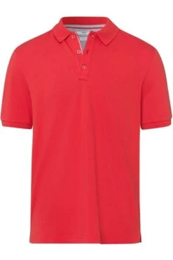 Brax Casual Modern Fit Poloshirt Melone, Einfarbig