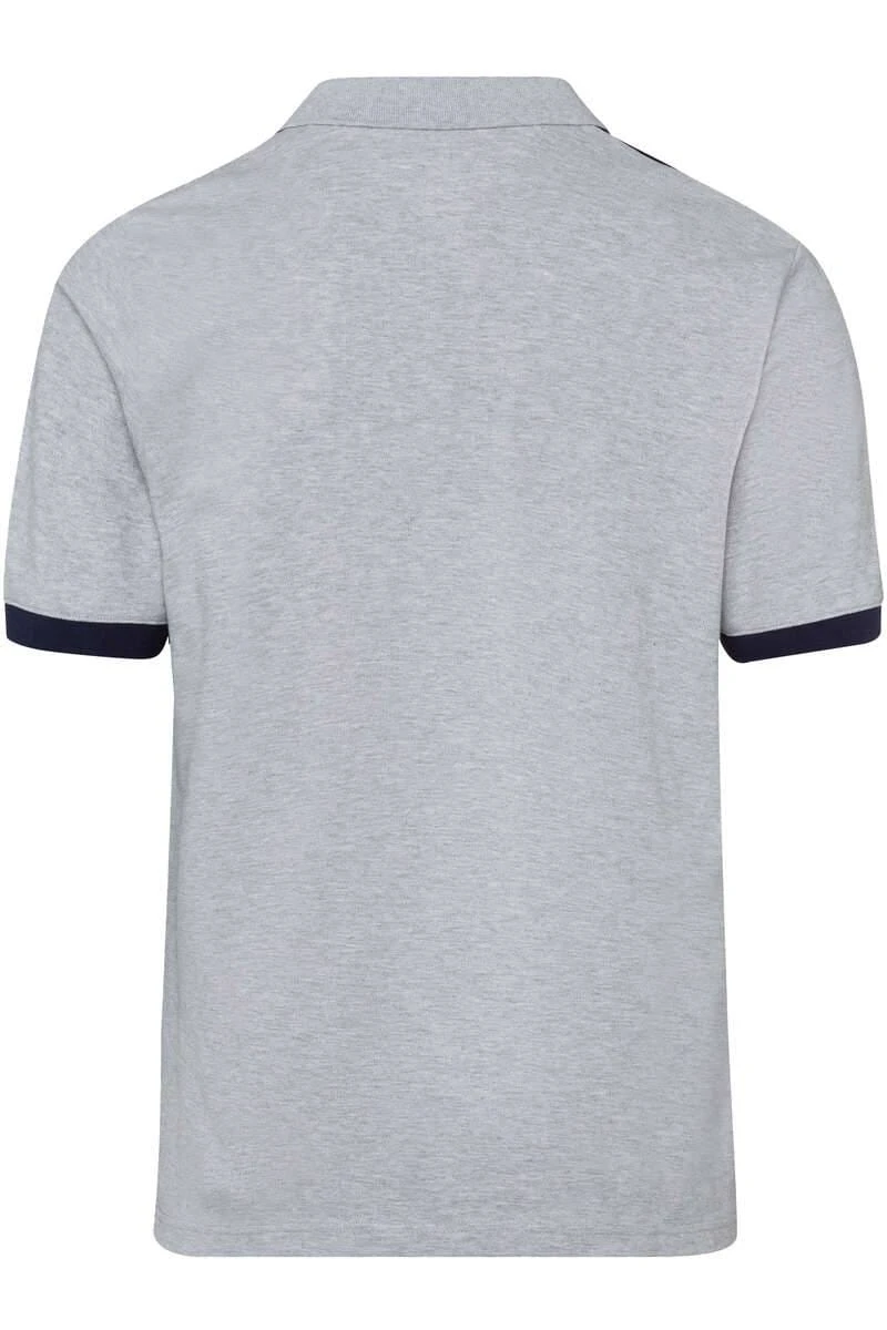 Brax Casual Modern Fit Poloshirt Blau/rot, Gemustert 5 Brax Casual Modern Fit Poloshirt Blau/rot, Gemustert – Bild 3