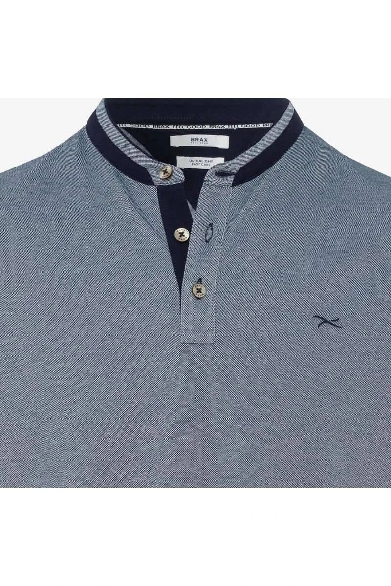 Brax Casual Modern Fit Poloshirt Ocean, Einfarbig 4 Brax Casual Modern Fit Poloshirt Ocean, Einfarbig – Bild 2