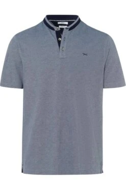 Brax Casual Modern Fit Poloshirt Ocean, Einfarbig
