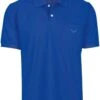 TRIGEMA Comfort Fit Poloshirt Royal, Einfarbig