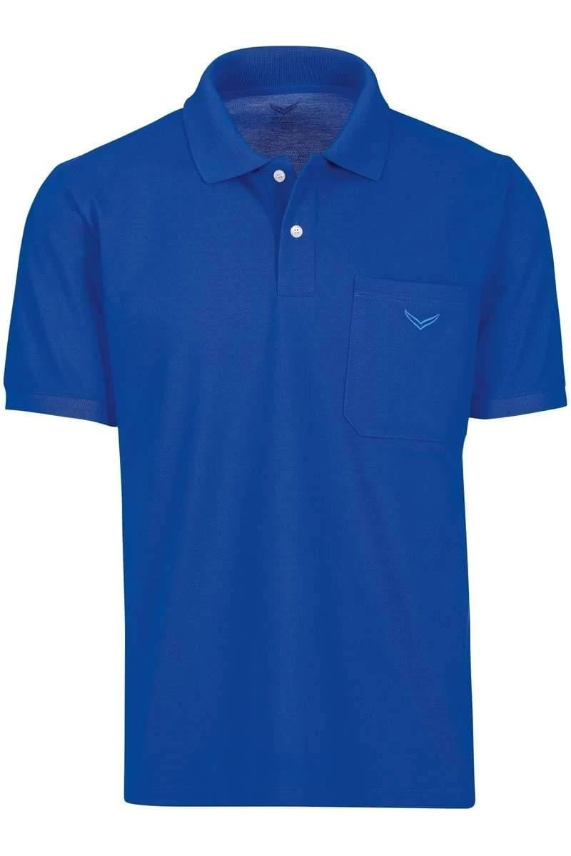 TRIGEMA Comfort Fit Poloshirt Royal, Einfarbig 3 TRIGEMA Comfort Fit Poloshirt Royal, Einfarbig