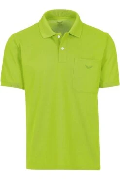 TRIGEMA Comfort Fit Poloshirt Lemon, Einfarbig