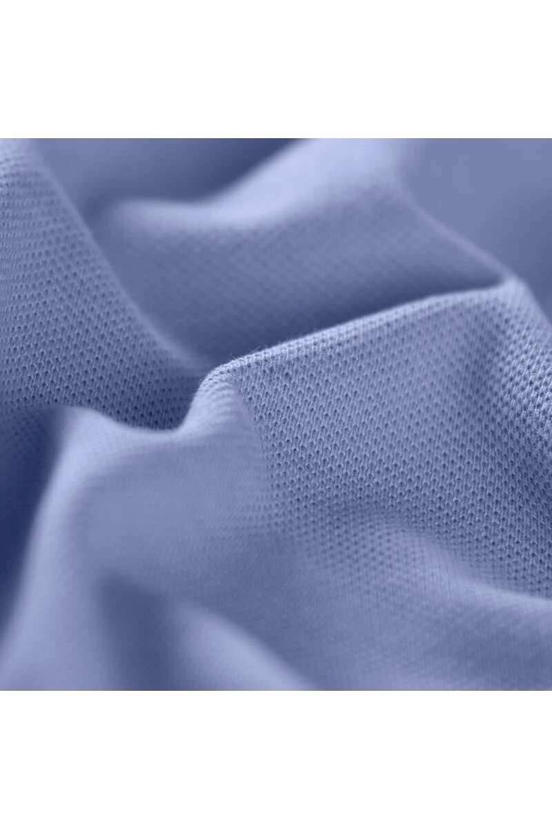 TRIGEMA Comfort Fit Poloshirt Lavendel, Melange 5 TRIGEMA Comfort Fit Poloshirt Lavendel, Melange – Bild 3