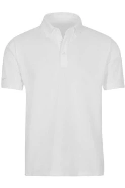 TRIGEMA Business Comfort Fit Poloshirt Weiss, Einfarbig