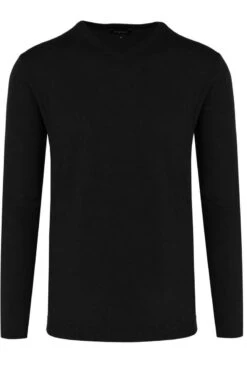 ETERNA Modern Fit Herren Pullover Schwarz