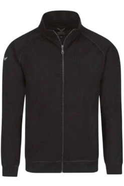 TRIGEMA Comfort Fit SweatjackeZip Schwarz