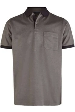 Jupiter Modern Fit Poloshirt Anthrazit, Einfarbig