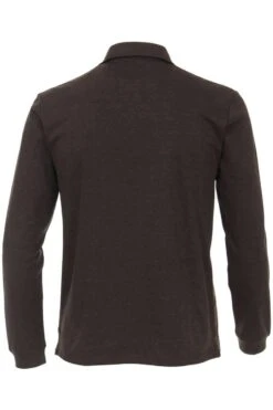 Casa Moda Casual Fit Longsleeve Poloshirt Braun, Einfarbig -Pullover Geschäft 403478000 679 8 800 1200x1200