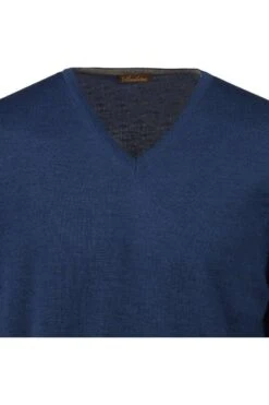 Stenströms Fitted Body Herren Pullover V-Ausschnitt Blau 8 Stenströms Fitted Body Herren Pullover V-Ausschnitt Blau -Pullover Geschäft 420091 1355 150 3 800 1200x1200