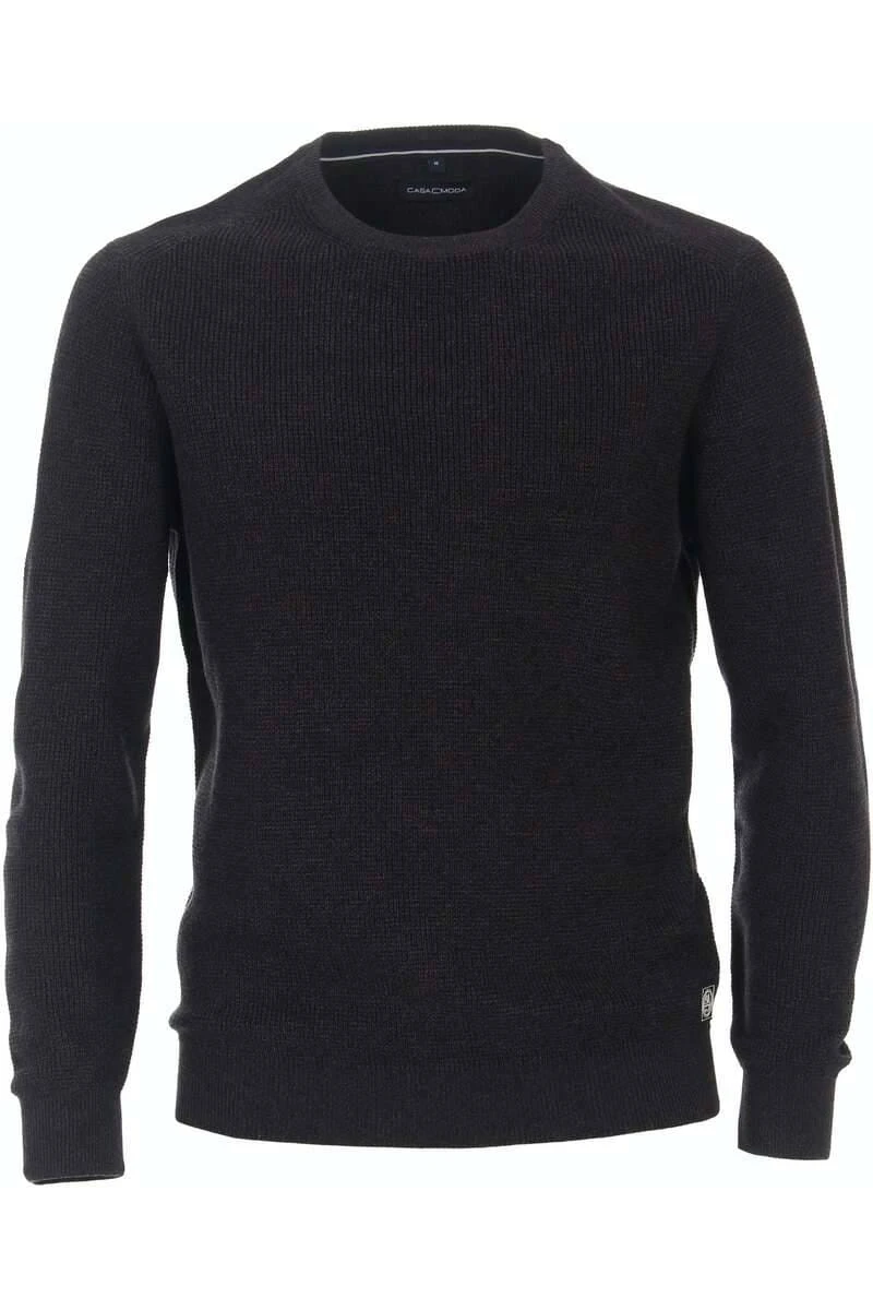 Casa Moda Casual Fit Herren Pullover Rundhals Navy 3 Casa Moda Casual Fit Herren Pullover Rundhals Navy