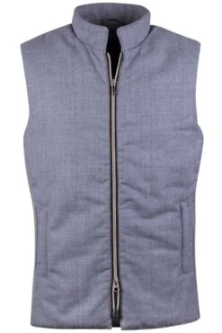 Stenströms Fitted Body WesteZip Grau