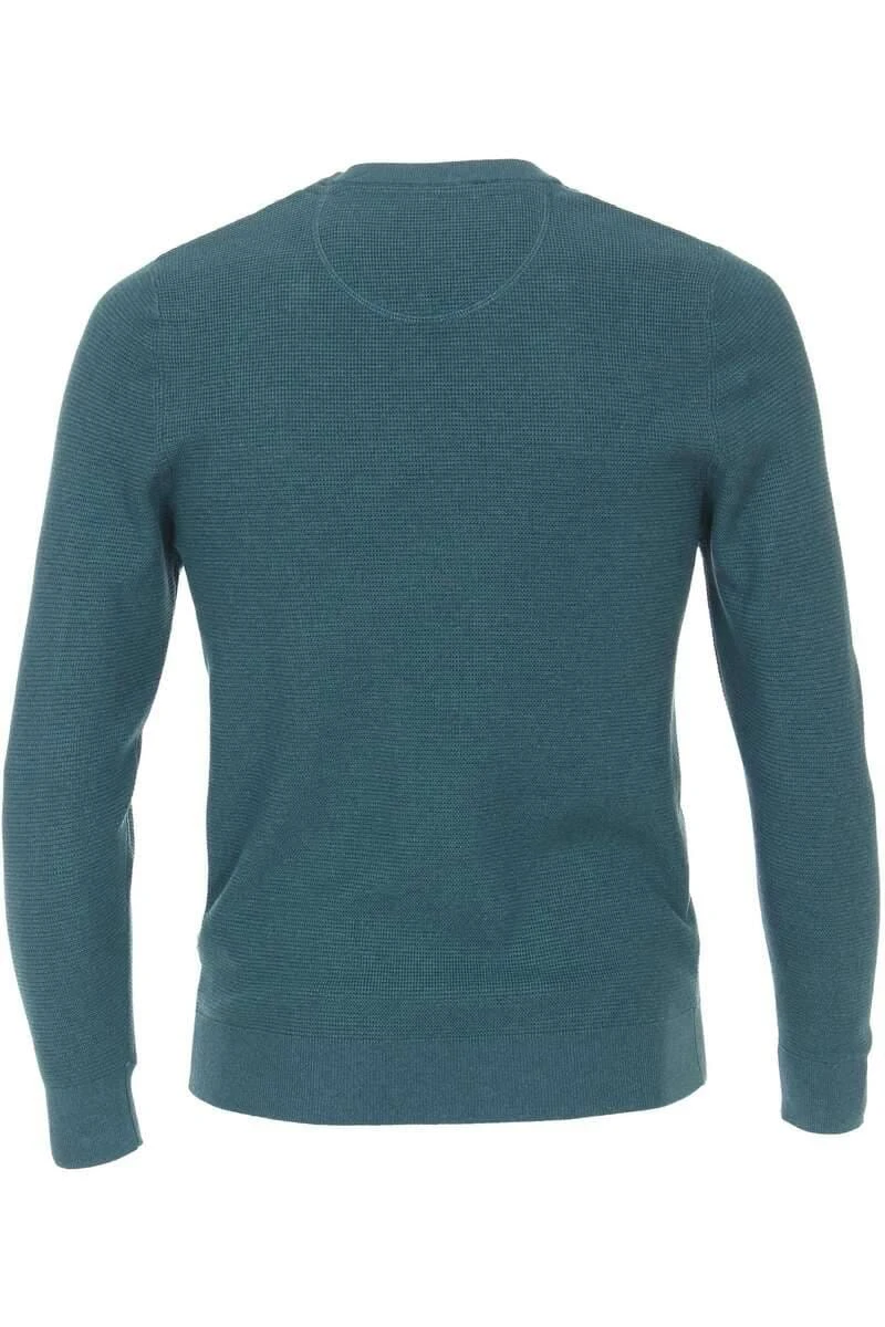 Casa Moda Casual Herren Pullover Rundhals Blau 5 Casa Moda Casual Herren Pullover Rundhals Blau – Bild 3