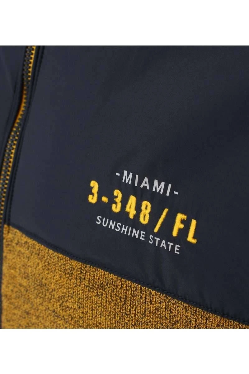 Casa Moda Casual Herren Strickjacke Zip Gelb 6 Casa Moda Casual Herren Strickjacke Zip Gelb – Bild 4