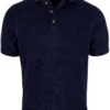 Stenströms Casual Slimline Poloshirt Navy, Einfarbig