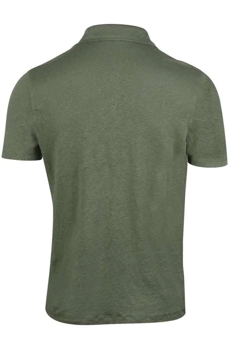 Stenströms Fitted Body Poloshirt Grün, Einfarbig 4 Stenströms Fitted Body Poloshirt Grün, Einfarbig – Bild 2