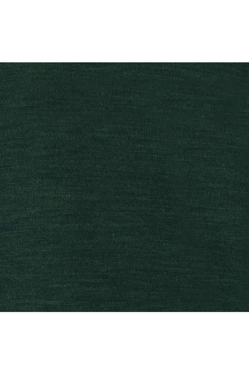 MAERZ Classic Fit Herren Rollkragenpullover Dunkelgrün 5 MAERZ Classic Fit Herren Rollkragenpullover Dunkelgrün – Bild 3