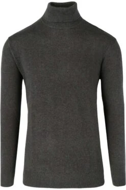 Redmond Regular Fit Herren Rollkragenpullover Anthrazit