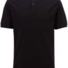 Hugo Boss BOSS Regular Fit Poloshirt Schwarz, Einfarbig