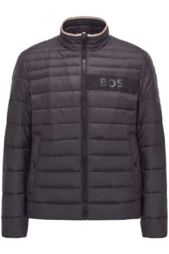 Hugo Boss BOSS Regular Fit Herren Steppjacke Schwarz