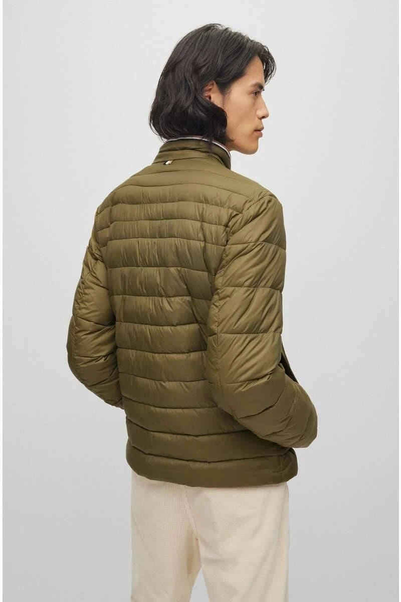 Hugo Boss BOSS Regular Fit Herren Steppjacke Grün 7 Hugo Boss BOSS Regular Fit Herren Steppjacke Grün – Bild 5