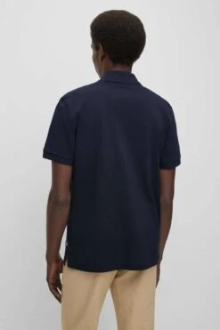 Hugo Boss BOSS Regular Fit Poloshirt Dunkelblau, Einfarbig -Pullover Geschäft 50468362 404 3 800 1200x1200