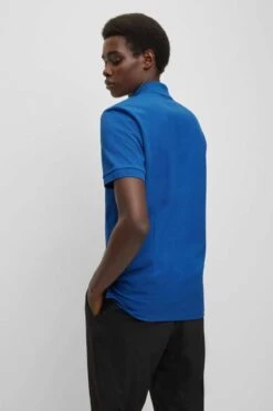 Hugo Boss BOSS Regular Fit Poloshirt Blau, Einfarbig -Pullover Geschäft 50468362 429 3 800 1200x1200