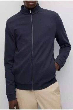 Hugo Boss BOSS Regular Fit Sweatjacke Dunkelblau -Pullover Geschäft 50468543 404 8 800 1200x1200