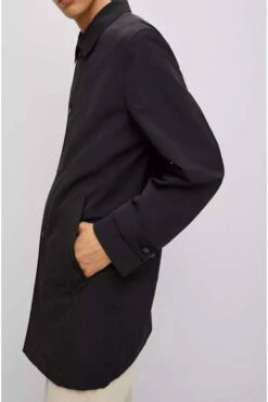 Hugo Boss BOSS Regular Fit Herren Mantel Schwarz -Pullover Geschäft 50471763 001 4 800 1200x1200