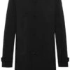 Hugo Boss BOSS Regular Fit Herren Mantel Schwarz