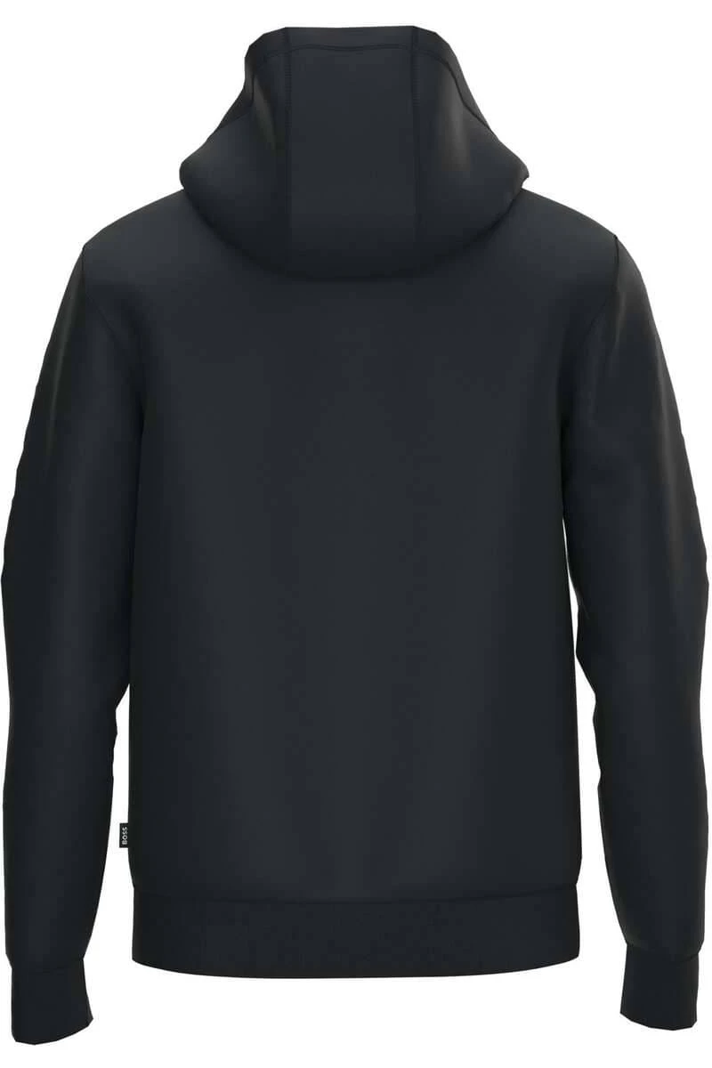 Hugo Boss BOSS Regular Fit Sweatjacke Mit Kapuze Schwarz 6 Hugo Boss BOSS Regular Fit Sweatjacke Mit Kapuze Schwarz – Bild 4