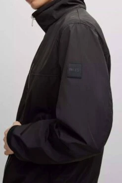 Hugo Boss BOSS Regular Fit Herren Jacke Schwarz -Pullover Geschäft 50477459 001 4 800 1200x1200