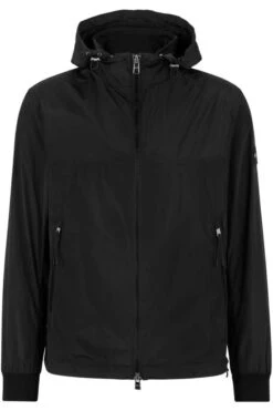 Hugo Boss BOSS Regular Fit Herren Jacke Schwarz