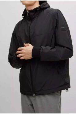 Hugo Boss BOSS Regular Fit Herren Jacke Schwarz -Pullover Geschäft 50477459 001 8 800 1200x1200