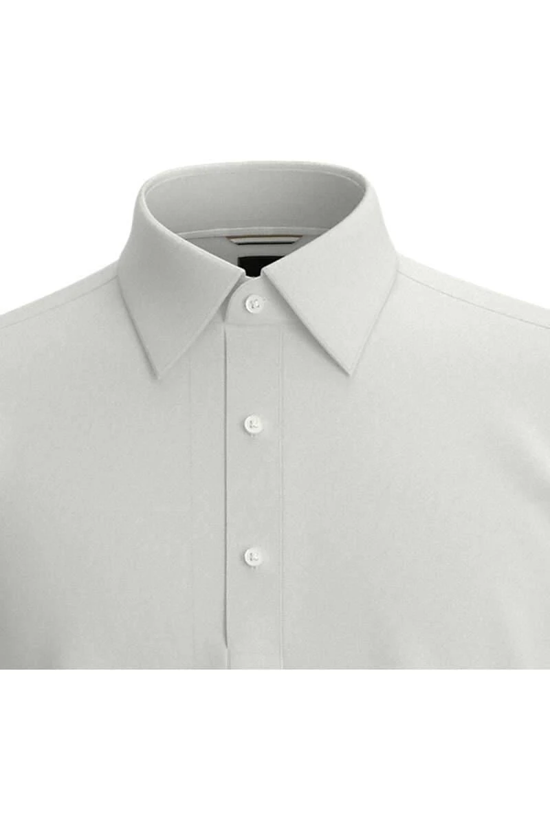 Hugo Boss BOSS C-HAL Regular Fit Longsleeve Poloshirt Weiss, Einfarbig 4 Hugo Boss BOSS C-HAL Regular Fit Longsleeve Poloshirt Weiss, Einfarbig – Bild 2