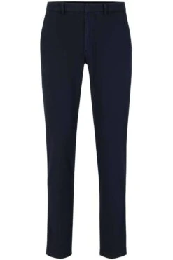 Hugo Boss BOSS Slim Fit Herren Chino Dunkelblau,Einfarbig