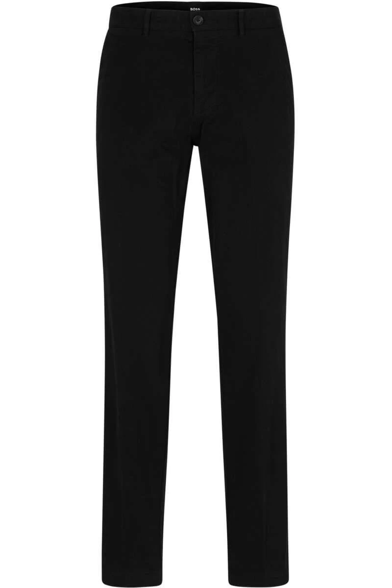 Hugo Boss BOSS Regular Fit Herren Chino Schwarz,Einfarbig 3 Hugo Boss BOSS Regular Fit Herren Chino Schwarz,Einfarbig